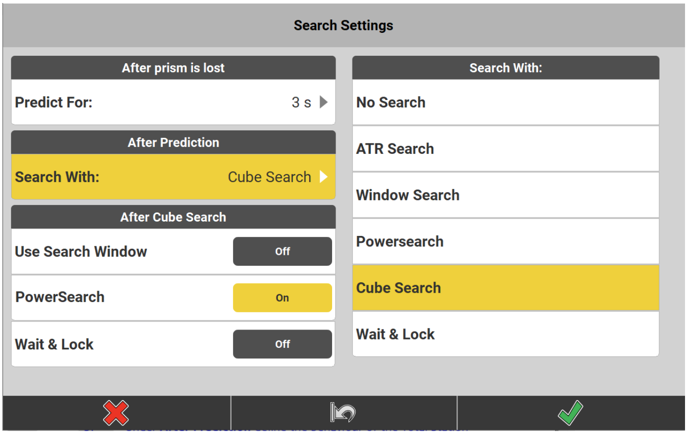 Automatic Search Settings [TPS]