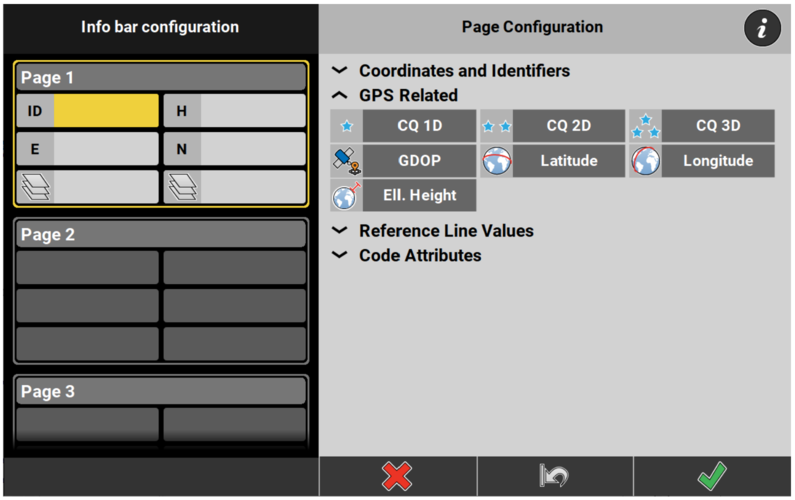 How to display the Coordinate Quality Value [GNSS]